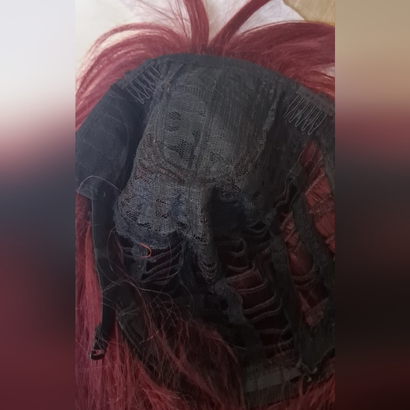 ***SOLD*** Red Bang Wig - Picture 5 of 5